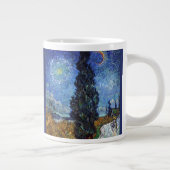 Van Gogh Road mit Cypressionismus Jumbo-Tasse (Rechts)