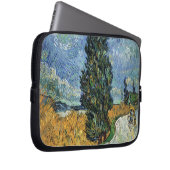Van Gogh Road mit Cypressionismus Laptopschutzhülle (Vorne Rechts)