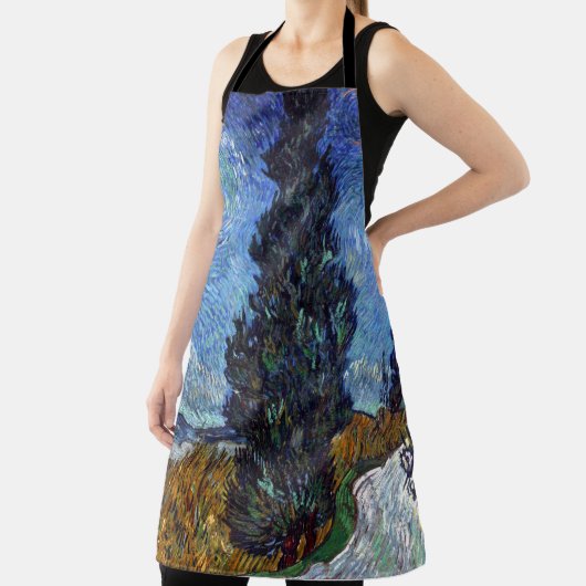 Van Gogh Road mit Cypressionismus Schürze (InSitu)