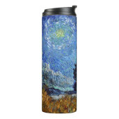 Van Gogh Road mit Cypressionismus Thermosbecher (Nach links gedreht)