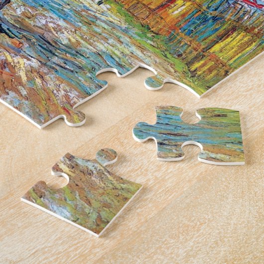 Van Gogh - Rosa Pfirsichbäume Puzzle (Seite)