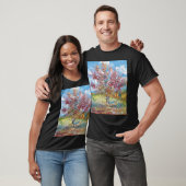 Van Gogh - Rosa Pfirsichbäume T-Shirt (Unisex)