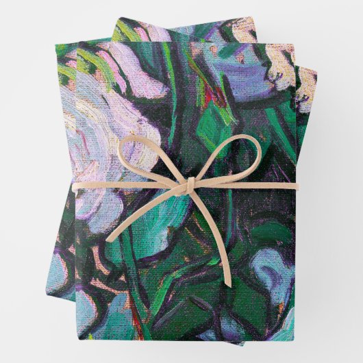 Van Gogh Rosa Rose Geschenkpapier Set (Beispiel)