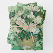 Van Gogh Rose Bekannte Alte Kunst Geschenkpapier Set (Beispiel)