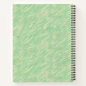 Van Gogh-Rose-Notebook Notizblock (Rückseite)