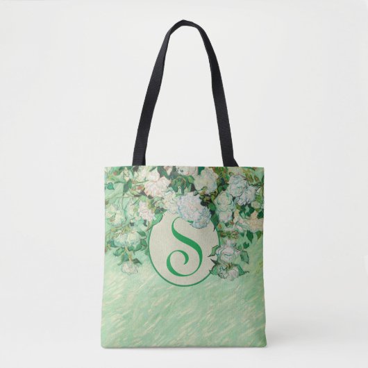 Van Gogh Rose Tote Bag Tasche (Vorderseite)