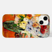 Van Gogh Rose und Anemones Case-Mate iPhone Hülle (Rückseite (Horizontal))