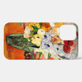 Van Gogh Rose und Anemones Case-Mate iPhone Hülle (Rückseite (Horizontal))