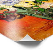 Van Gogh Rose und Anemones Fotodruck (Ecke)