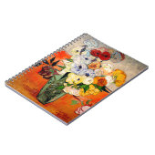 Van Gogh Rose und Anemones Notizblock (Linke Seite)