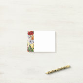 Van Gogh Rose und Anemones Post-it Klebezettel (Auf Schreibtisch)