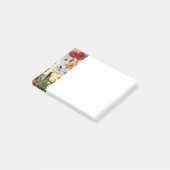 Van Gogh Rose und Anemones Post-it Klebezettel (angewinkelt)