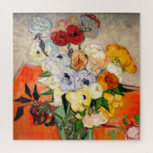 Van Gogh Rose und Anemones Puzzle (Vertikal)