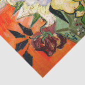 Van Gogh Rose und Anemones Seidenpapier (Ausschnitt)