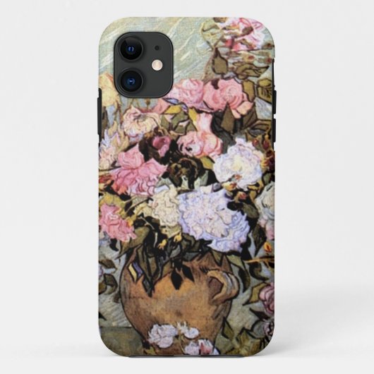 Van Gogh Rosen Case-Mate iPhone Hülle (Rückseite)