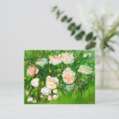 Van Gogh Roses Postkarte (Stehend Vorderseite)