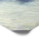 Van Gogh - Rote Kohl und Zwiebeln Poster (Ecke)