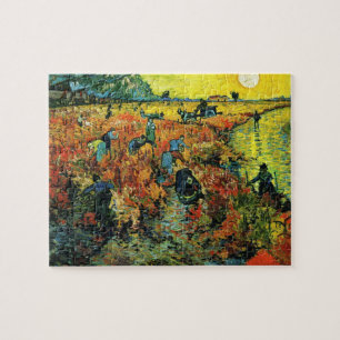 Van Gogh Rote Weinberge am Arles Puzzle