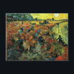 Van Gogh - Rote Weinberge in Arles Postkarte<br><div class="desc">Vincent van Gogh 1888 Landschaftsmalerei,  Rote Weinberge in Arles,  Postkarte.</div>