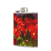 Van Gogh Roter Mohn Flachmann (Links)
