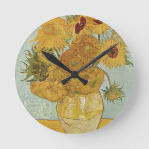 Van Gogh Runde Wanduhr
