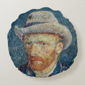 Van Gogh Rundes Kissen (Rückseite)