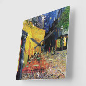Van Gogh’s famous painting, Choices Quadratische Wanduhr (Winkel)