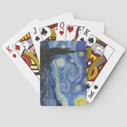 Van Gogh’s Starry Night Spielkarten (Rückseite)