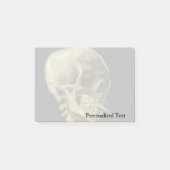 Van Gogh| Schädel mit brennender Zigarette| 1886 Post-it Klebezettel (Vorderseite)