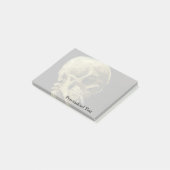 Van Gogh| Schädel mit brennender Zigarette| 1886 Post-it Klebezettel (angewinkelt)