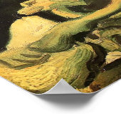 Van Gogh - Schädel mit brennender Zigarette Poster (Ecke)