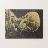 VAN GOGH - Schädel mit Zigarette 1885 Puzzle (Horizontal)
