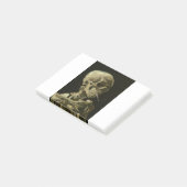 van gogh Schädel Post-it Klebezettel (angewinkelt)