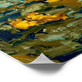 Van Gogh-Schale mit Narzissen  Poster (Ecke)