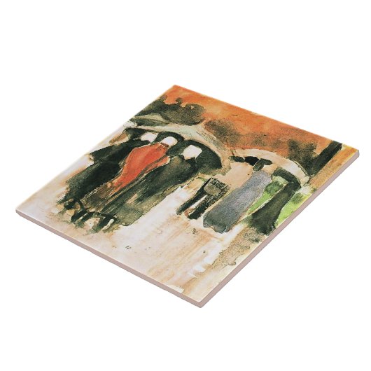 Van Gogh - Scheveningen Women Fliese (Seite)