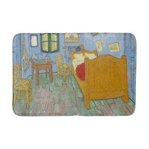 Van Gogh Schlafzimmer in Arles - Klassisches Gelb  Badematte