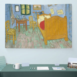 Van Gogh Schlafzimmer in Arles - Klassisches Gelb Banner