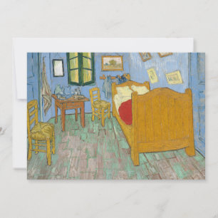 Van Gogh Schlafzimmer in Arles - Klassisches Gelb Dankeskarte