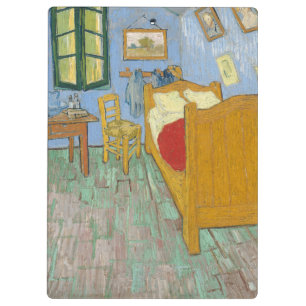 Van Gogh Schlafzimmer in Arles - Klassisches Gelb  Klemmbrett