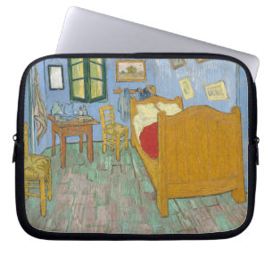 Van Gogh Schlafzimmer in Arles - Klassisches Gelb  Laptopschutzhülle