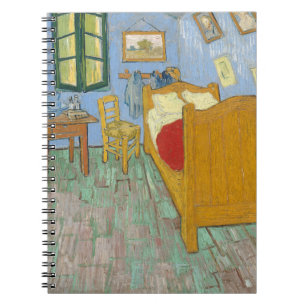Van Gogh Schlafzimmer in Arles - Klassisches Gelb  Notizblock