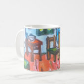 Van Gogh Schlafzimmer mini Kaffeetasse (Vorderseite Links)