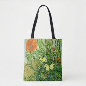 Van Gogh - Schmetterlinge und Mohn Tasche (Vorderseite)