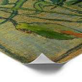 Van Gogh - Schmetterlinge und Pfoten Poster (Ecke)