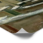 Van Gogh - Schneesicherheit in Antwerpen Poster (Ecke)