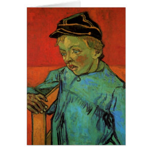 Van Gogh, Schoolboy (Camille Roulin), Vintage Kuns