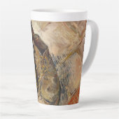 Van Gogh Schuhe Latte-Mug Milchtasse (Rechte Ecke)