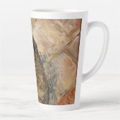 Van Gogh Schuhe Latte-Mug Milchtasse (Rechts)
