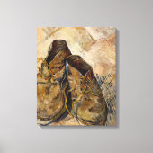 Van Gogh "Schuhe" Leinwanddruck (Vorderseite)