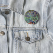Van Gogh Schwertlilien Impressionistisches Gemälde Button (Beispiel)